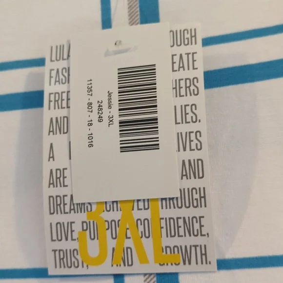 LuLaRoe Jessie Dress size 3XL - NWT - Picture 2 of 3